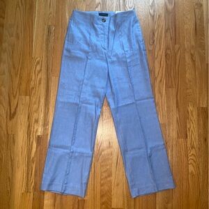 NWT Ann Taylor Light Blue Wide Leg Pants
